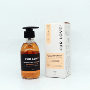 Bottiglia spray di shampoo naturale