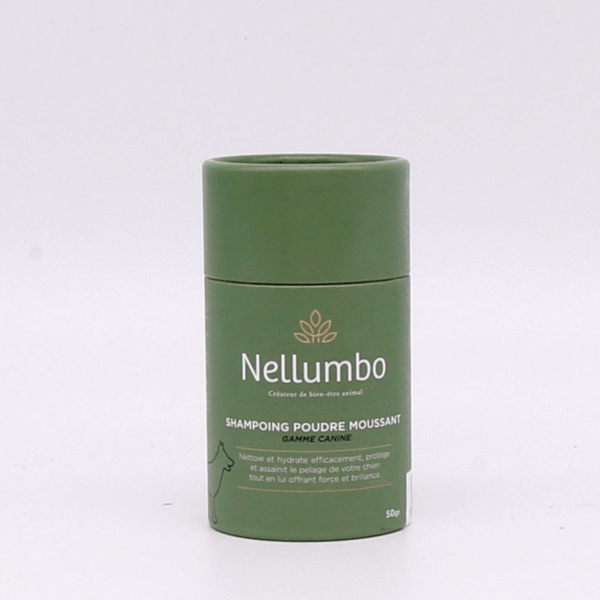 barattolo verde shampoo per cani