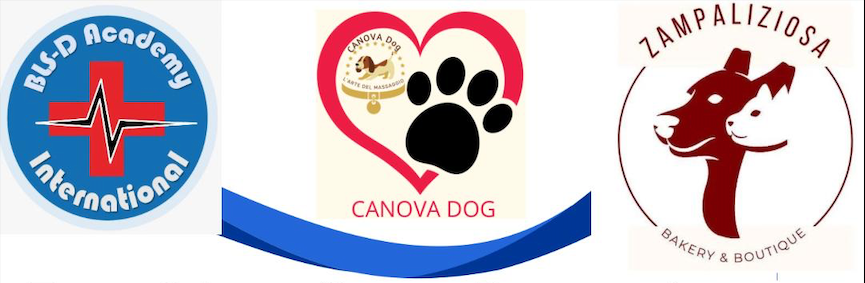logo zampaliziosa e logo primo soccorso