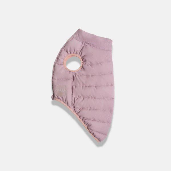 Piumino per cani rosa e lilla - immagine 3