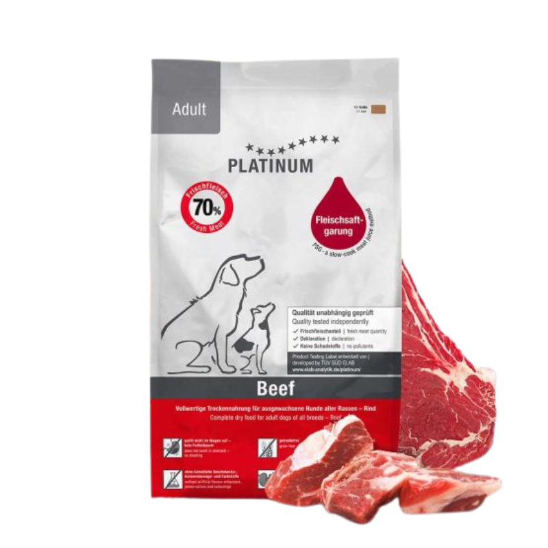 Platinum Adult Beef  – Alimento Semi-Umido per Cani
