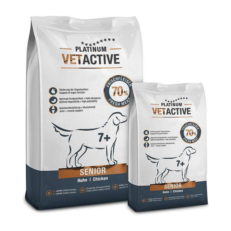 Platinum VETACTIVE Senior – Cani Anziani o in Sovrappeso
