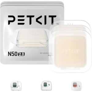 Set 3 ricariche deodoranti PETKIT N50 2.0 per lettiere automatiche serie Pura Max e Purobot Max Pro