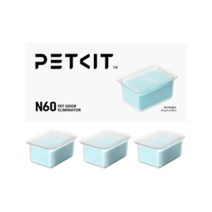 Set 3 ricariche deodoranti PETKIT N60 compatibili con Breezy Smart Odor Eliminator e Purobot