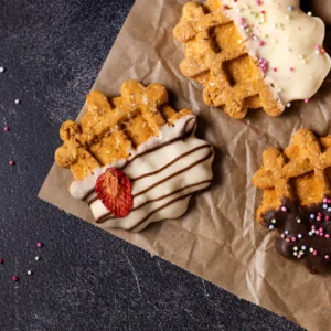 Waffle per Cani Gourmet – Snack Artigianale al Burro di Arachidi